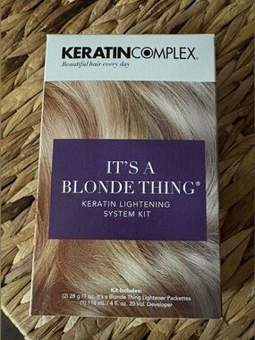 Keratin Complex It's A Blonde Thing Lightening System Kit